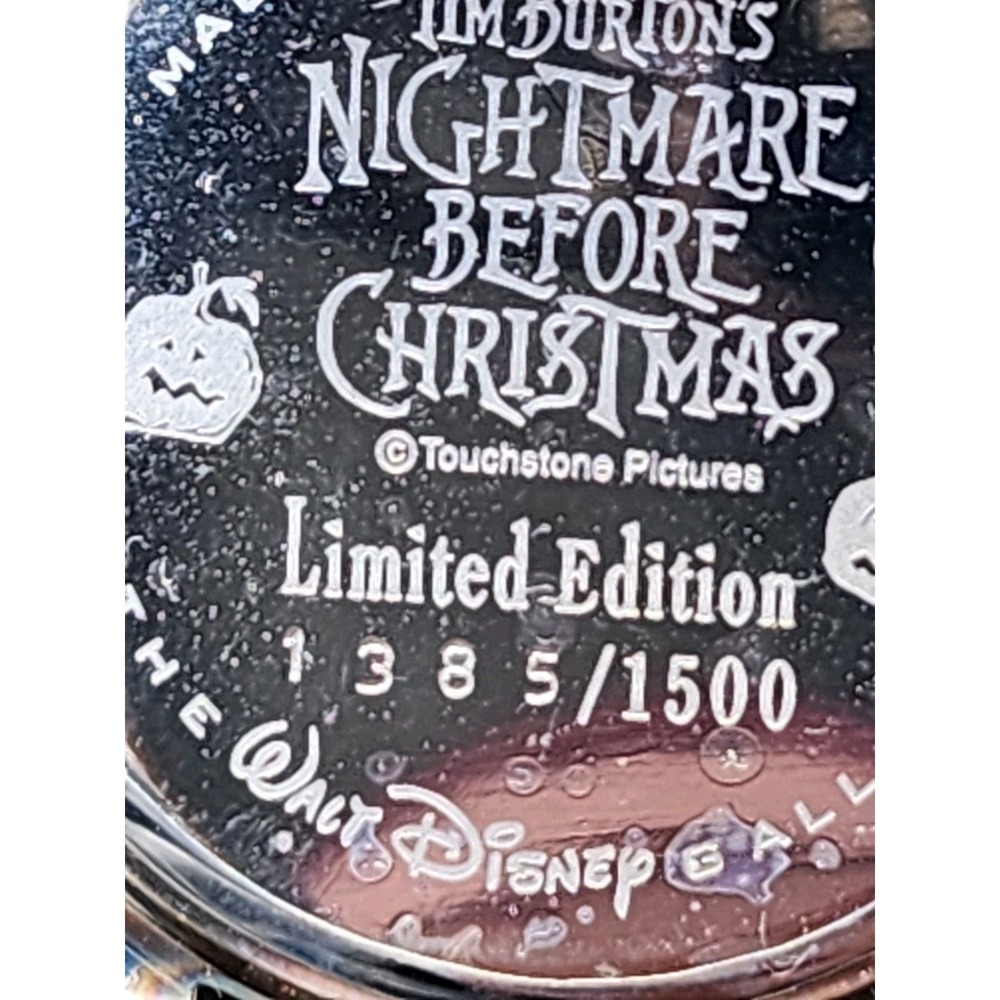 Disney Gallery Nightmare Before Christmas Limited Edition 3 Watch Set #1385/1500 - Picture 12 of 16